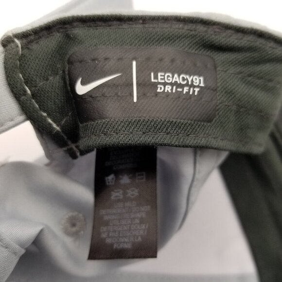 Nike Legacy91 Sport Performance Adjustable Hat - Gray - Picture 4 of 7